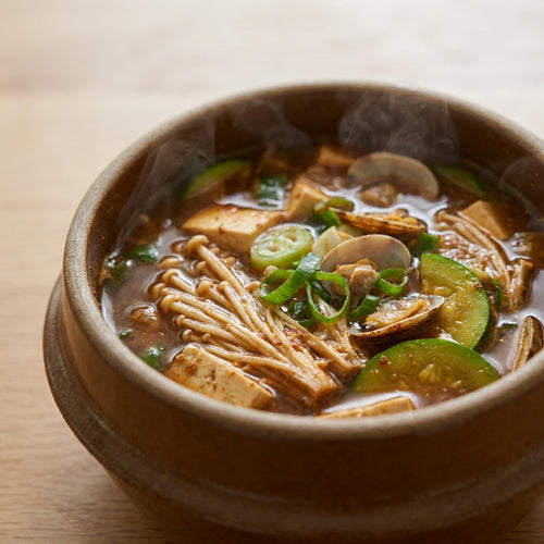 Meal Kit Doenjang Jjigae (Zuppa di soia fermentata) · 3 prodotti