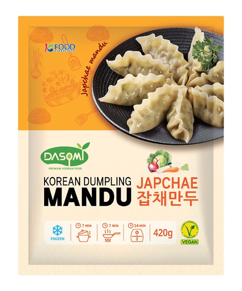 다소미 비건 잡채만두 420g - 냉동