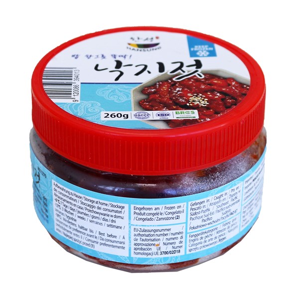 한성 낙지 젓갈 260g - 냉동