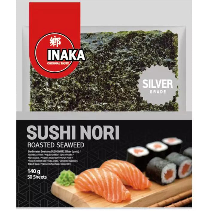 INAKA Sushi Nori Kimbap Seaweed 50 Sheets