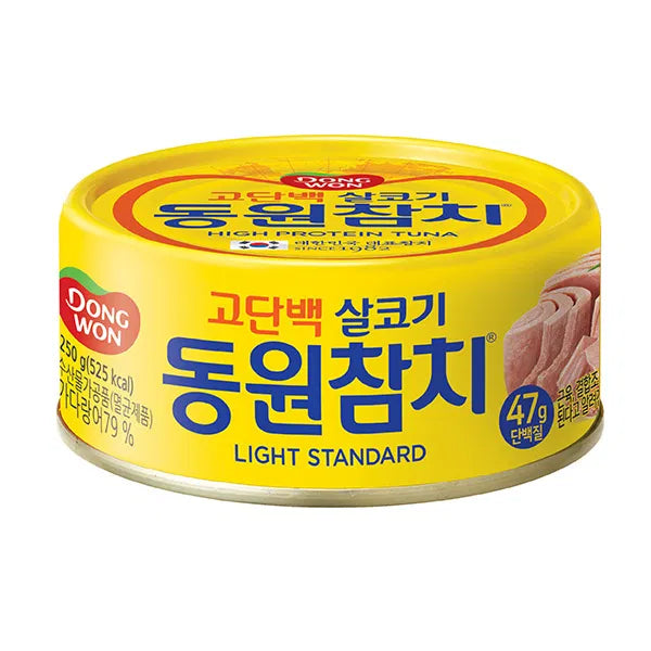 Dongwon Authentic Korean Tonno al Naturale - Light Standard Tuna 250g
