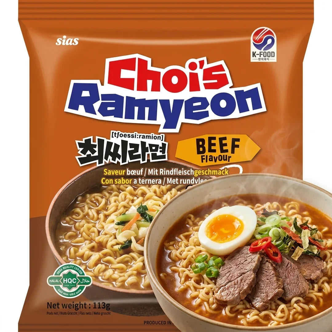 최씨라면 소고기맛 113g