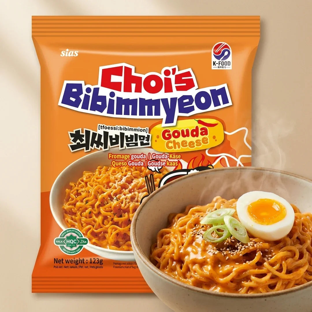 최씨라면 고다 치즈맛 123g