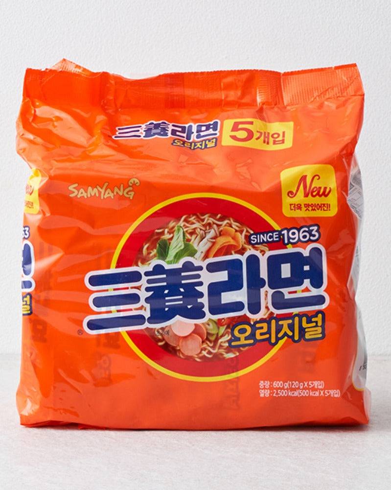 삼양라면 멀티팩 (5개입) - DotAsia :: 유럽 최대 아시아 식품 온라인몰 | 한국 K-Food ·일본·중국 식품 전문