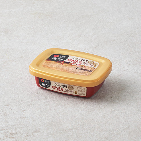 청정원 순창 100% 현미 태양초 찰고추장 170g - DotAsia