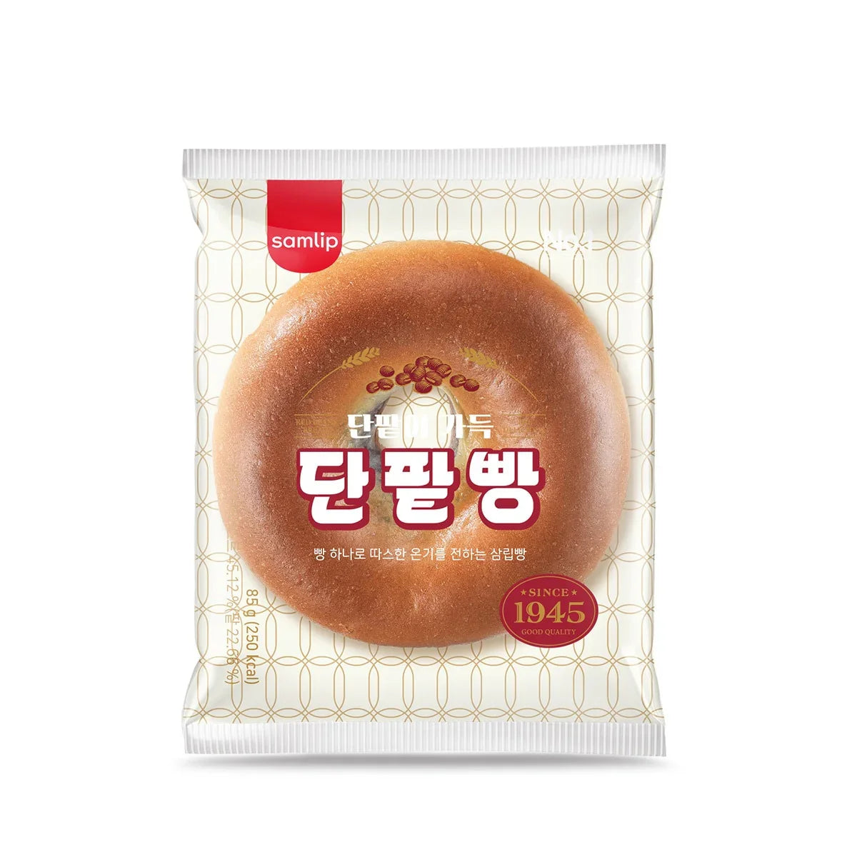 Samlip Sweet Red Bean Bread 85g - Frozen 2