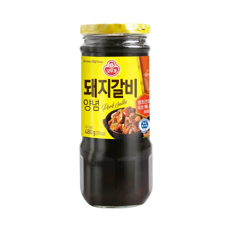 Ottogi Authentische Koreanische Schweinerippen-Marinade - Dwaeji Galbi Yangnyeom 480g