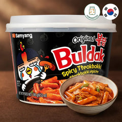 Samyang Authentic Korean Rice Cake in Spicy Sauce - Buldak Tteokbokki 185g