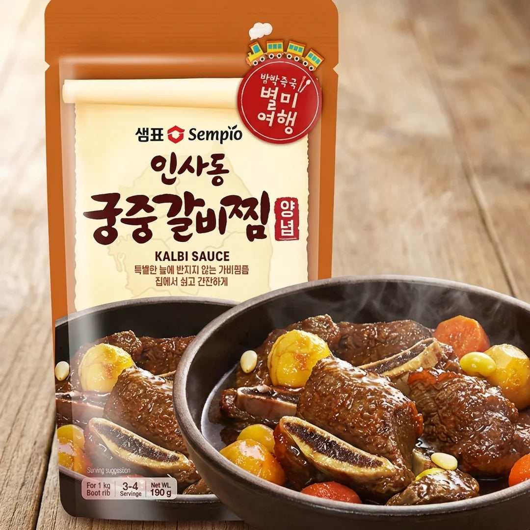 Sempio Royal Braised Short Ribs Seasoning 190g 1 - DotAsia