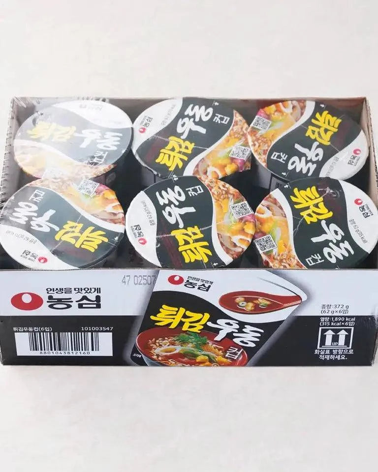 농심 튀김우동 소컵 6개입 - DotAsia :: 유럽 최대 아시아 식품 온라인몰 | 한국 K-Food ·일본·중국 식품 전문