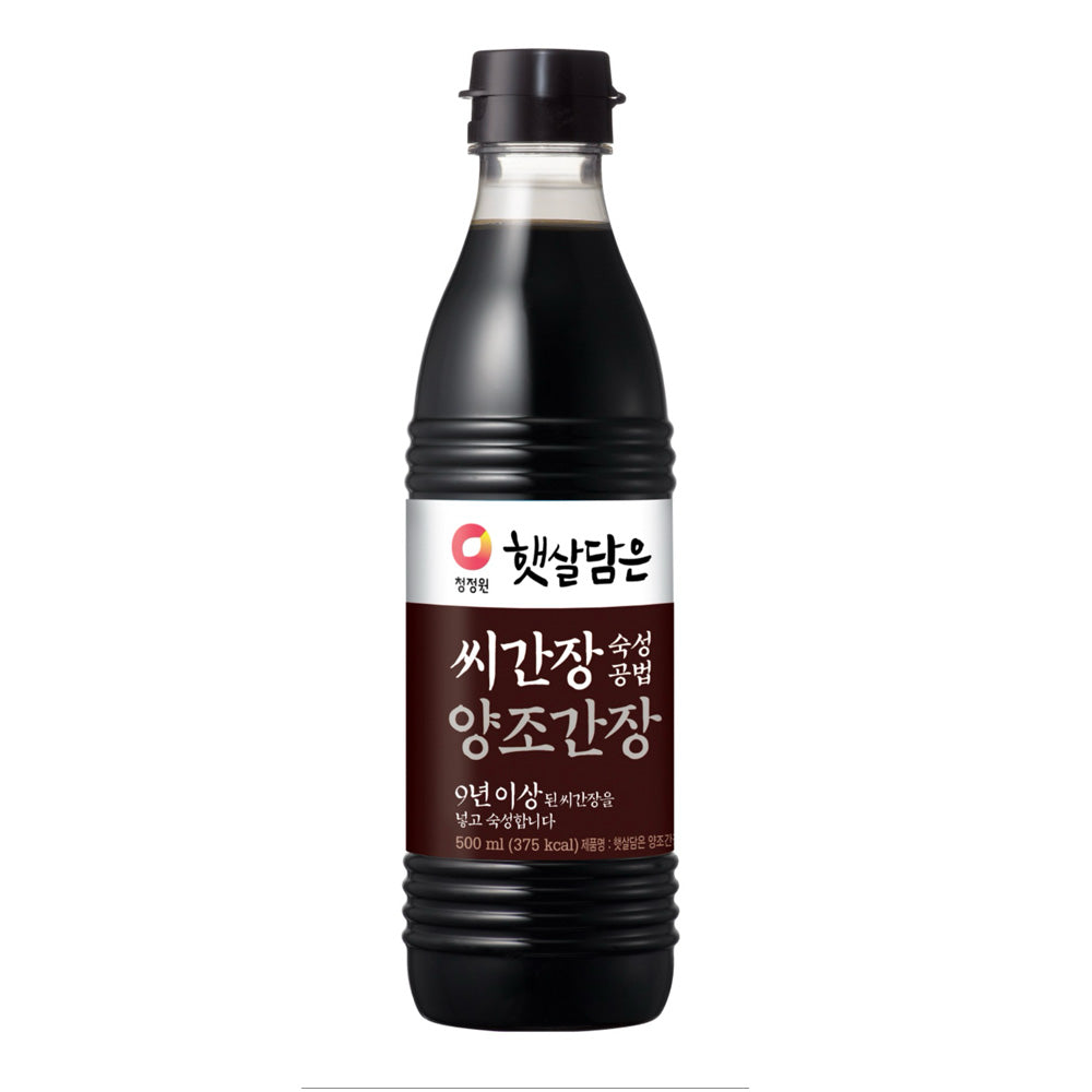 청정원 씨간장숙성 양조간장 500ml - DotAsia