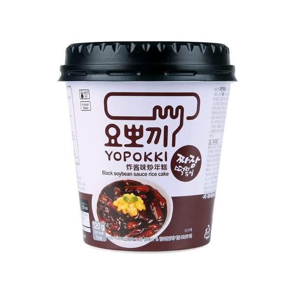 영풍 요뽀끼 짜장 떡볶이 컵 140g - DotAsia