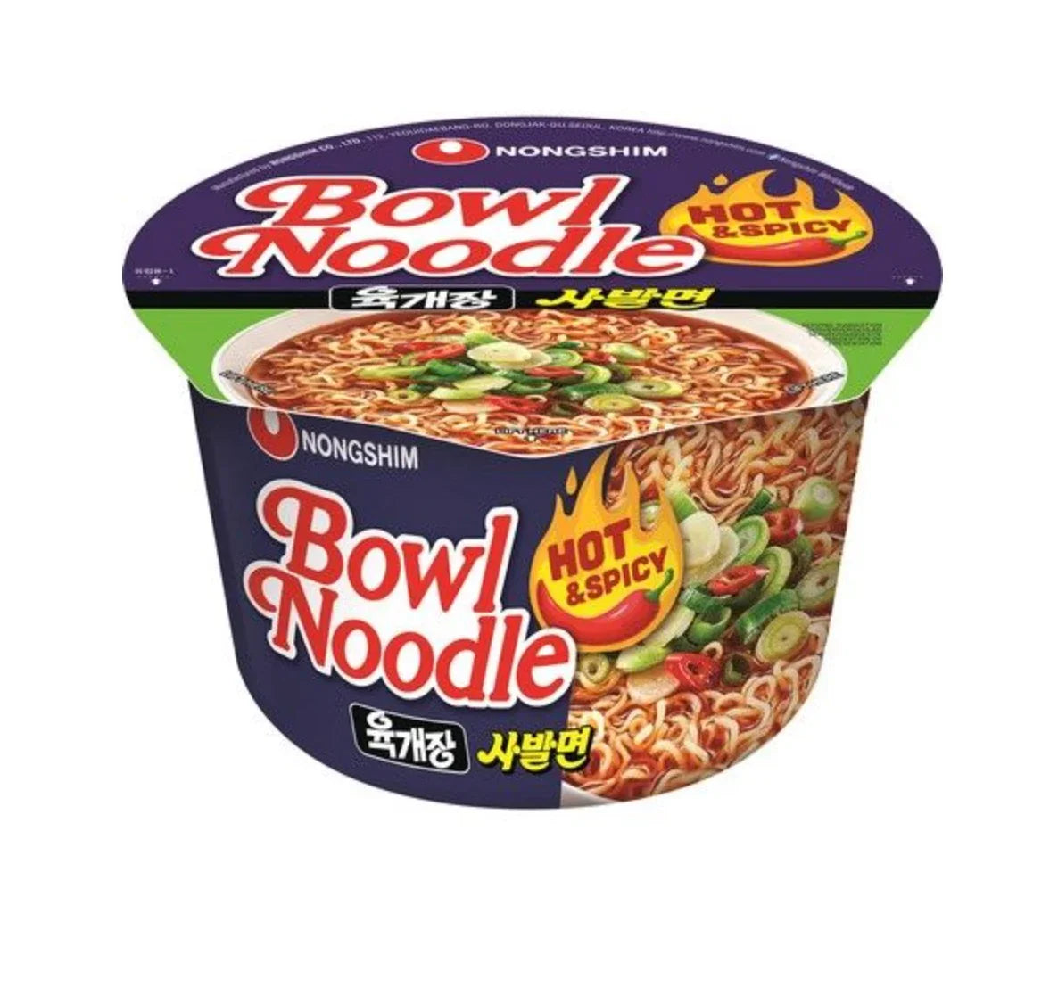 농심 육개장 사발면 100g - DotAsia
