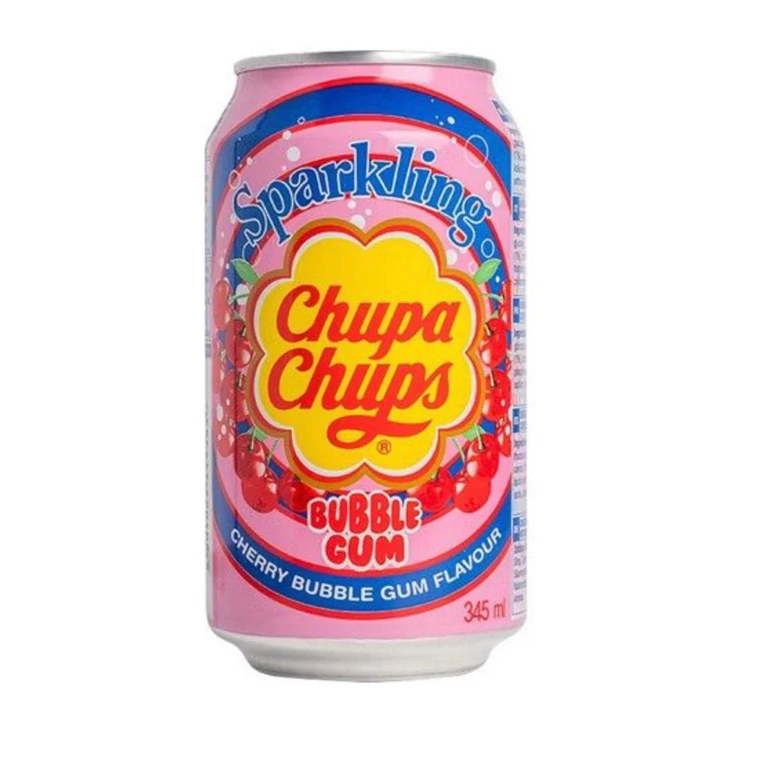남양 츄파츕스 스파클링 체리 버블껌 345ml - DotAsia