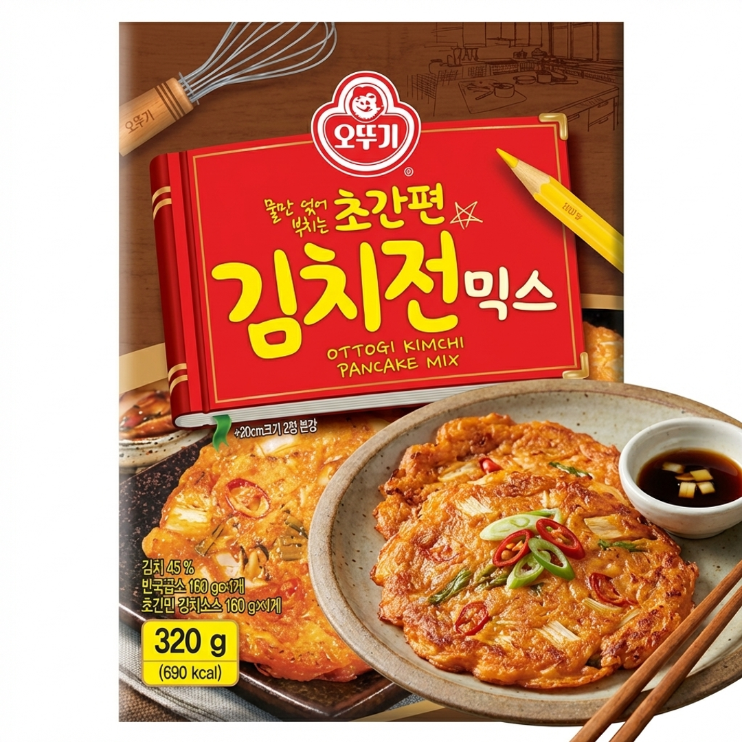 오뚜기 초간편 김치전 320g