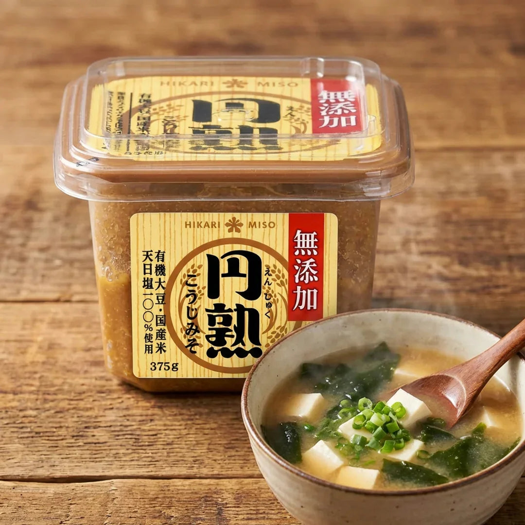 Hikari Aged Koji Miso 375g 2 - DotAsia
