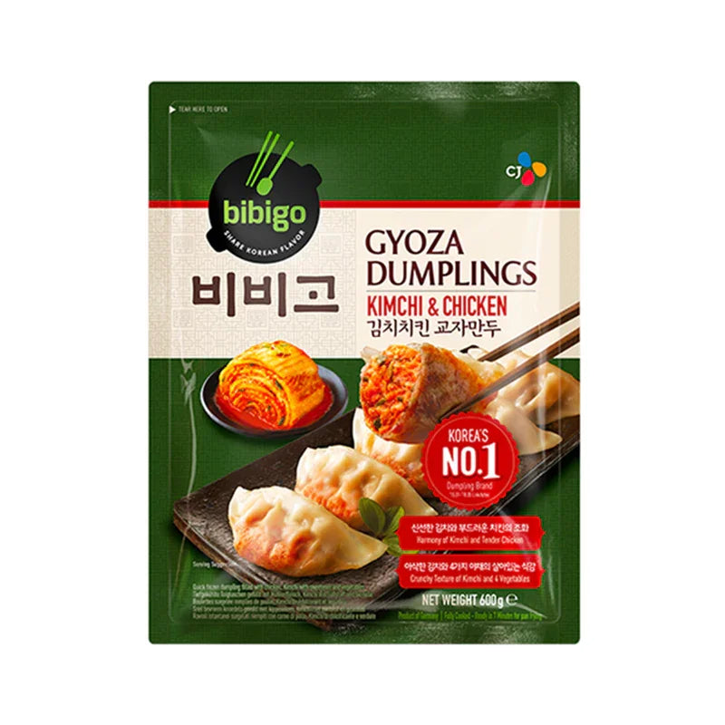 Bibigo Kimchi Chicken Gyoza Dumplings 600g - Frozen 2