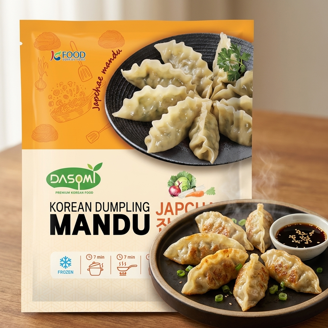 다소미 비건 잡채만두 420g - 냉동