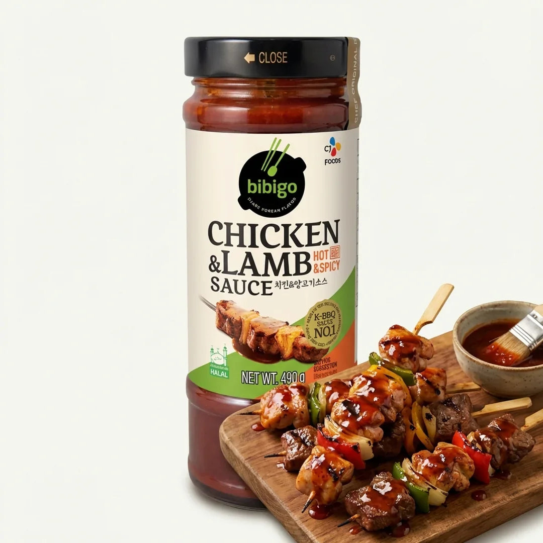 Bibigo Chicken & Lamb Sauce 490g 1 - DotAsia