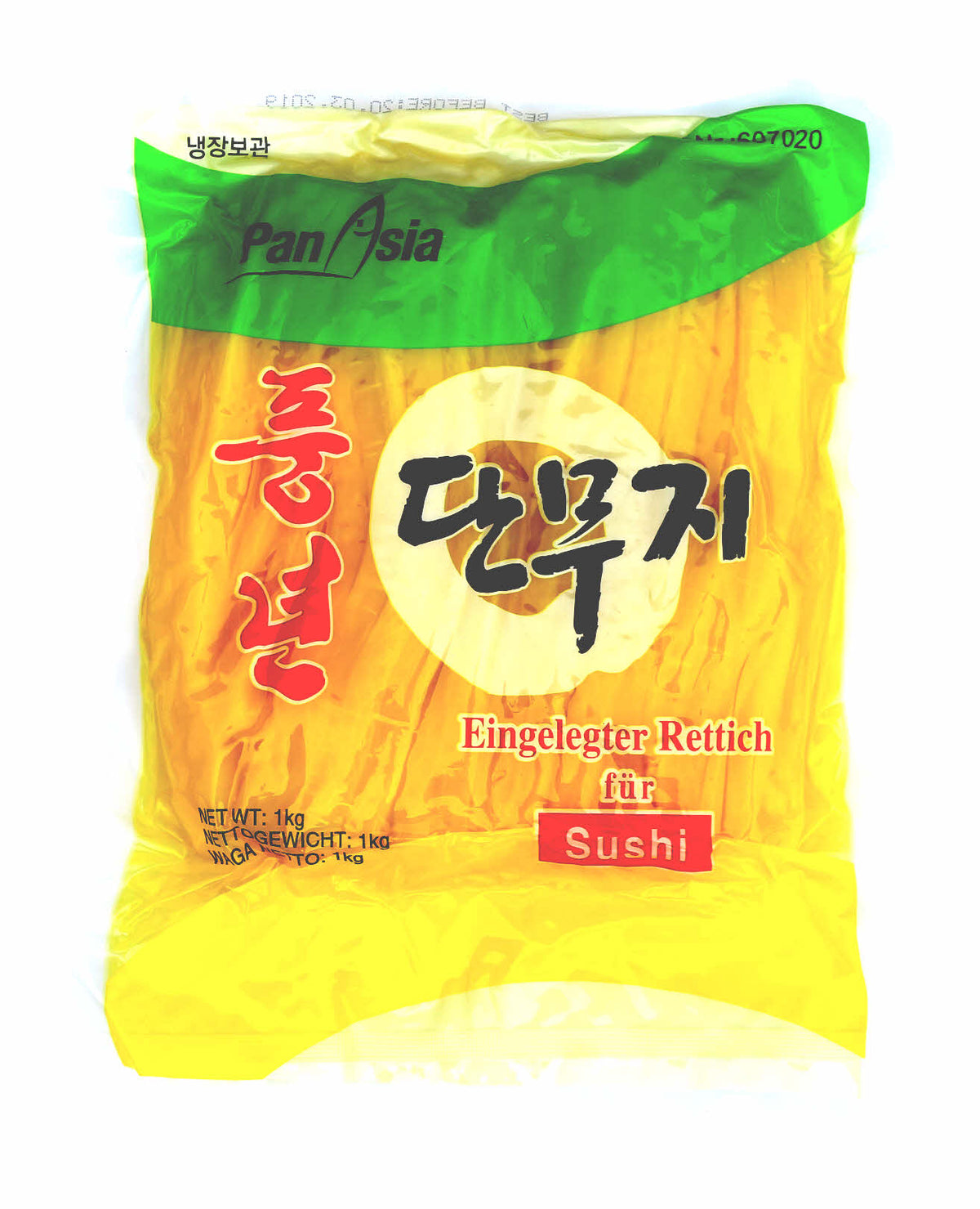 이나카 김밥용 단무지 1kg x 14