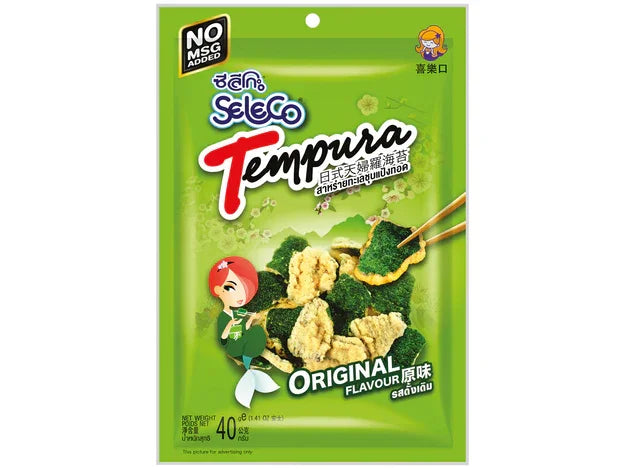 Seleco Crispy Seaweed Snack Original 40g 3