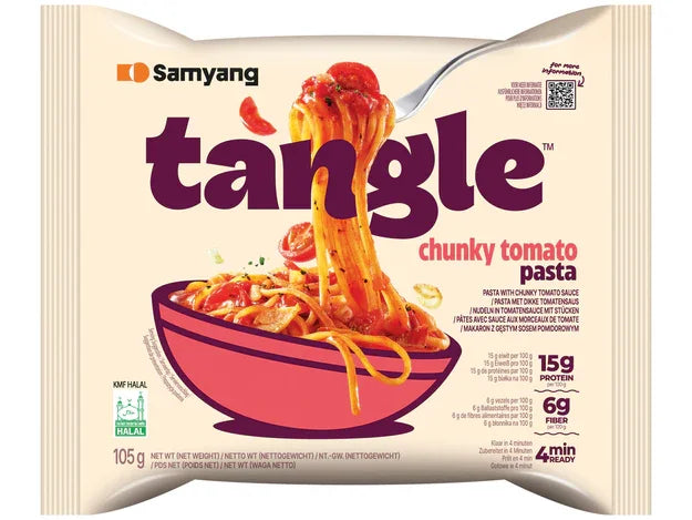Samyang Mì Ý Cà Chua Đậm Vị Hàn Quốc - Tangl Junk Tomato Pasta 105g