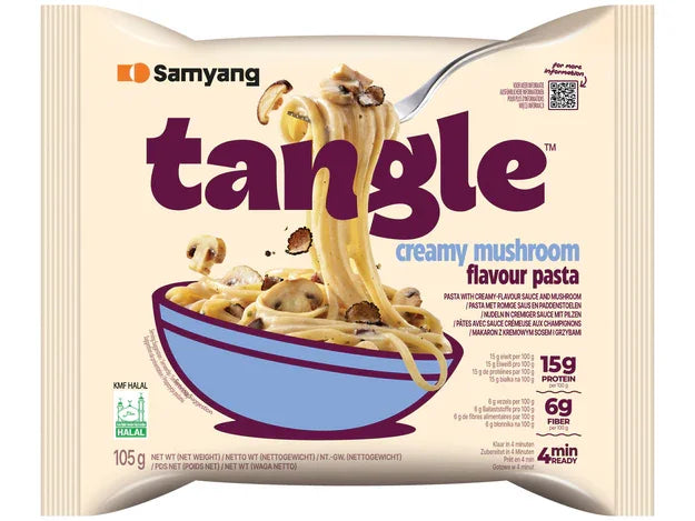 Samyang 韩式弹牙蘑菇奶油意面 - Authentic Korean Cream Pasta 105g