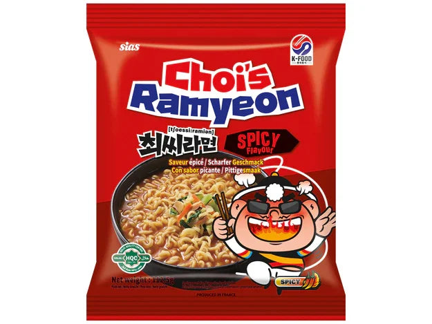 Choi's Ramen 韩式辣味即食拉面 - Authentic Korean Spicy Ramen 113g