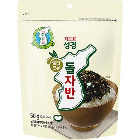 Óleo de oliva bíblico Jidopyo com algas marinhas temperadas 50g