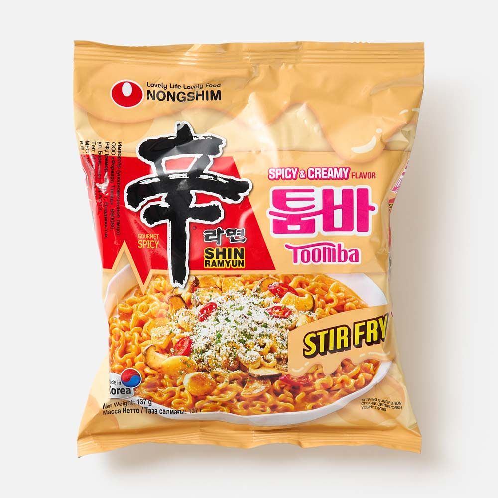 農心 辛ラーメン 辛くてとろっとしたToomba 137g