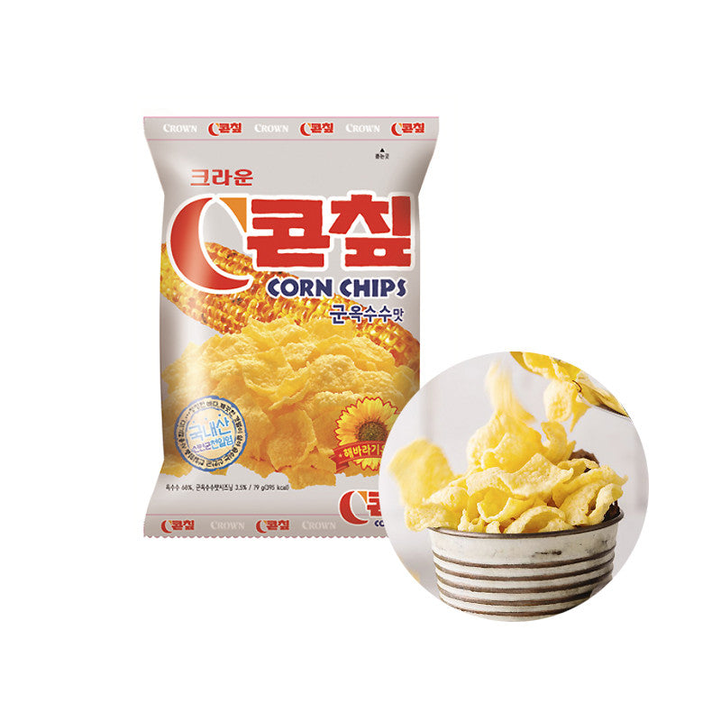 크라운 콘칩 70g x 16