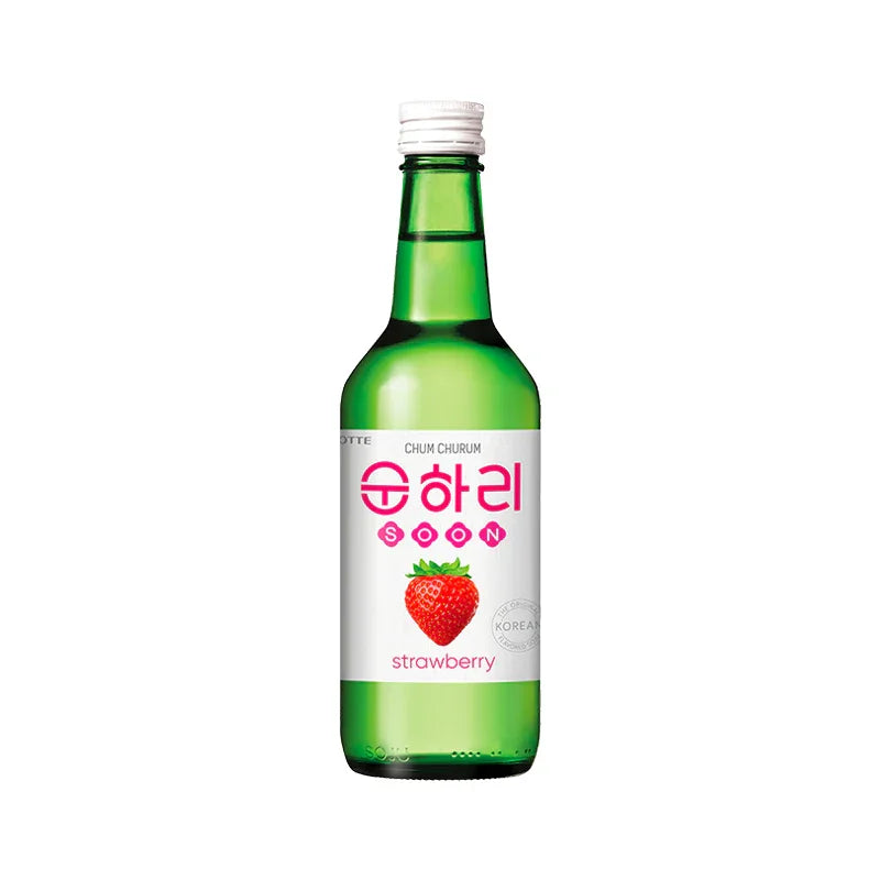 롯데 순하리 딸기 소주 Alc.12% 360ml