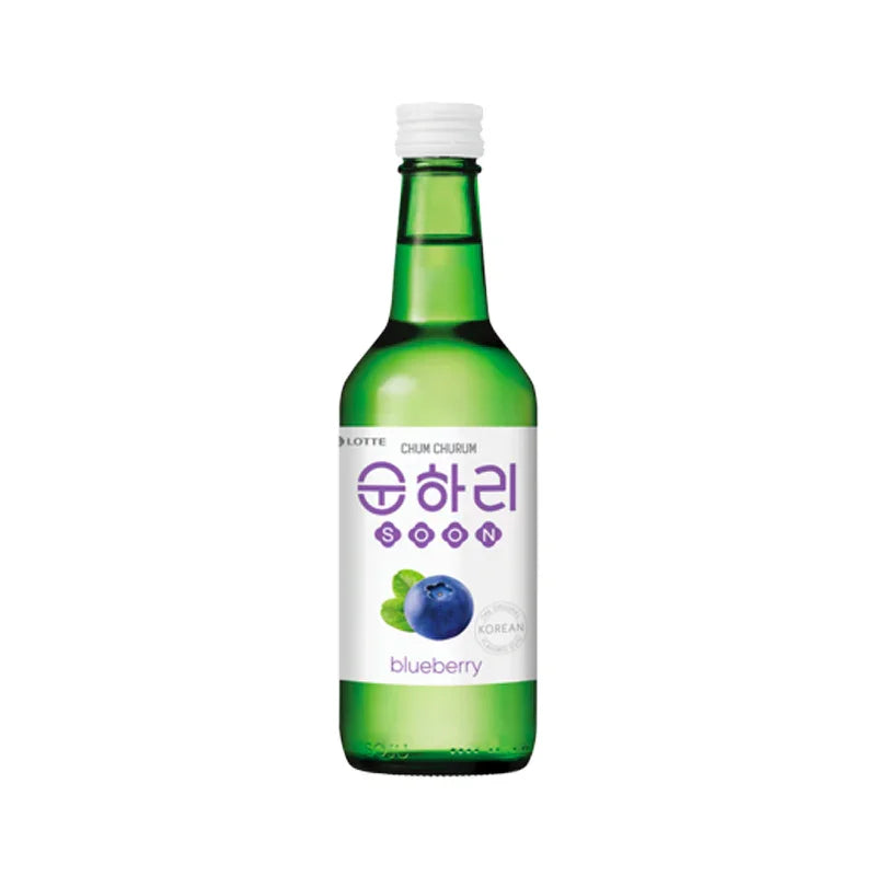 Lotte Authentic Korean Soju aux Myrtilles - Soonhari Blueberry Alc. 350ml