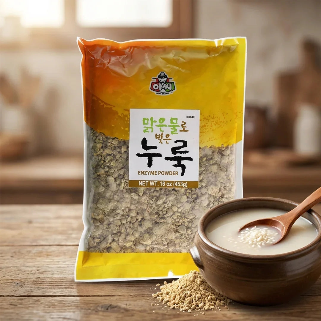 Assi Naturally Fermented Korean Nuruk Starter - Traditional Fermentation Culture 453g
