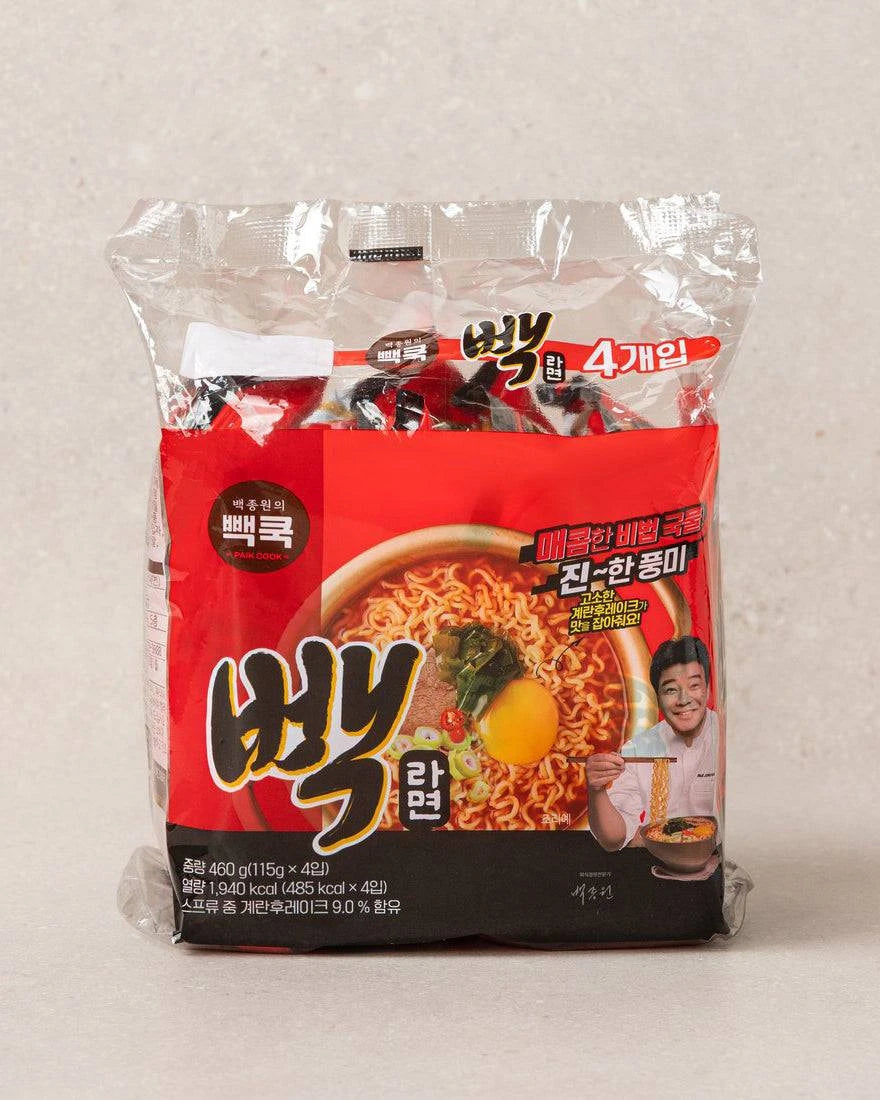 빽쿡 빽라면 멀티팩 (4개입) - DotAsia :: 유럽 최대 아시아 식품 온라인몰 | 한국 K-Food ·일본·중국 식품 전문