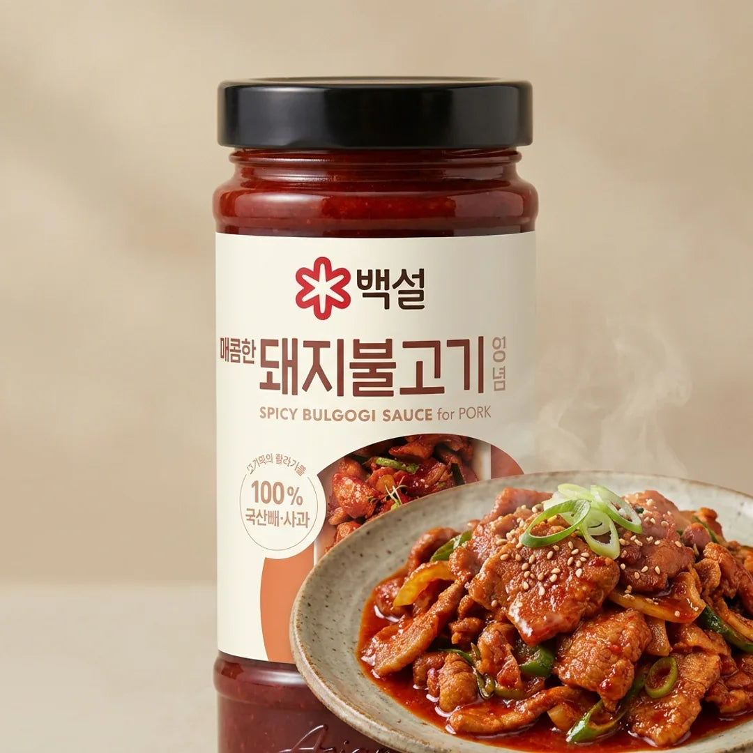 Baeksul Spicy Pork Bulgogi Marinade 500g