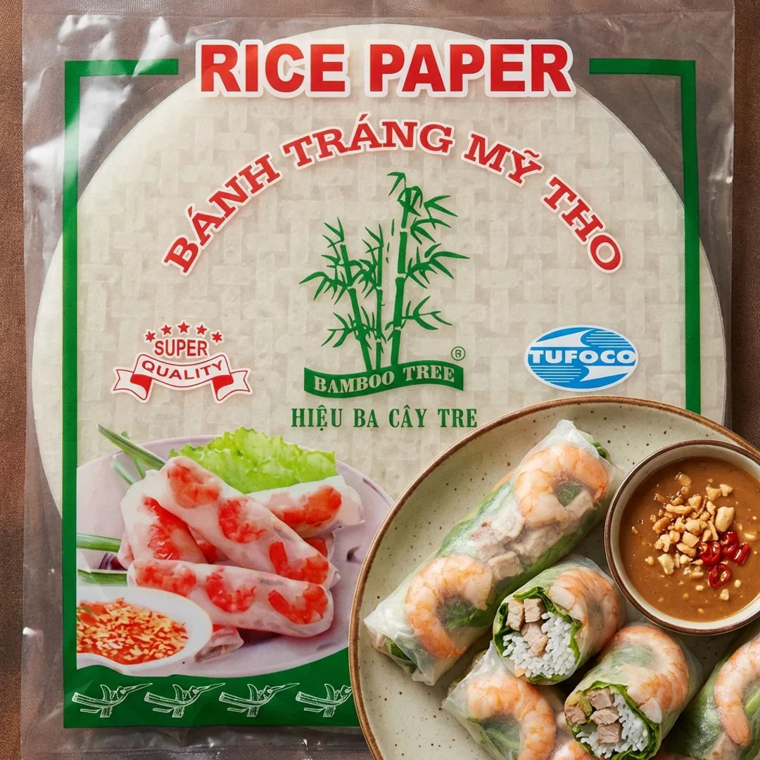 Bamboo Tree Rice Paper 22cm 400g (Vietnamese Spring Rolls)