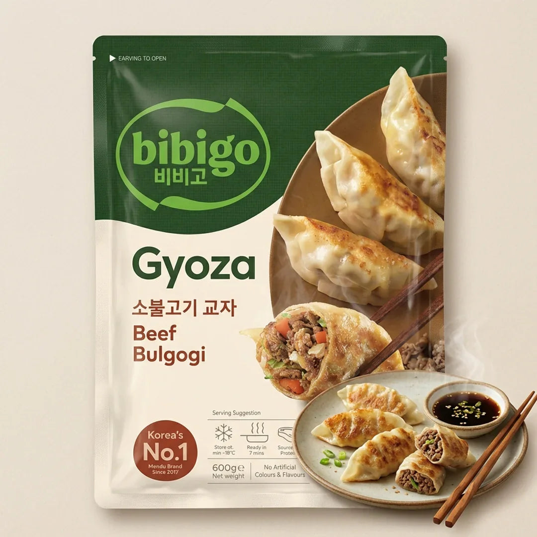 Bibigo Beef Bulgogi Gyoza Dumplings 600g - Frozen