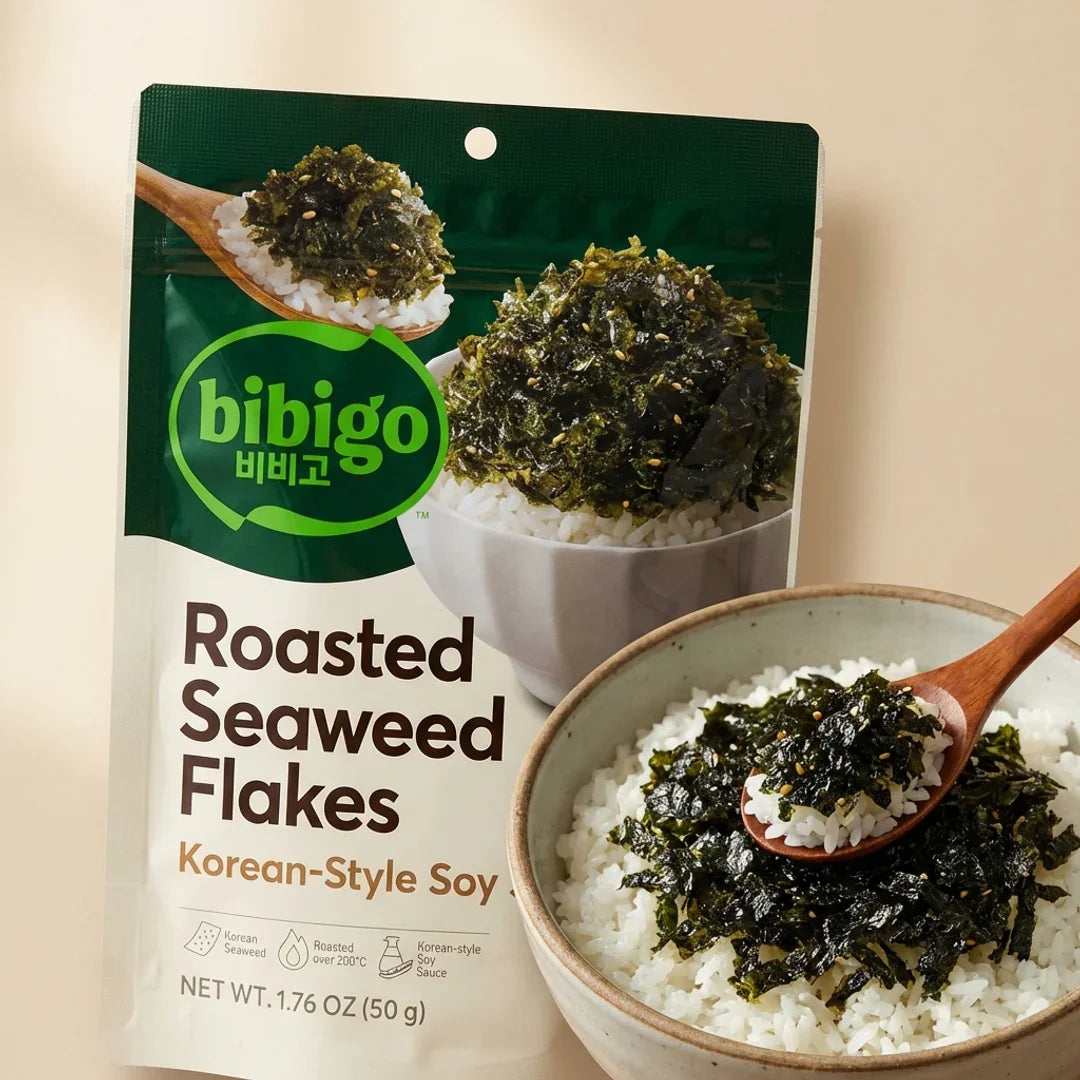 Bibigo Korean Soy Sauce Seasoned Seaweed 50g