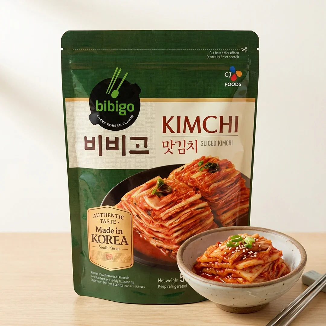 Bibigo Seasoned Kimchi 500g - Refrigerated
