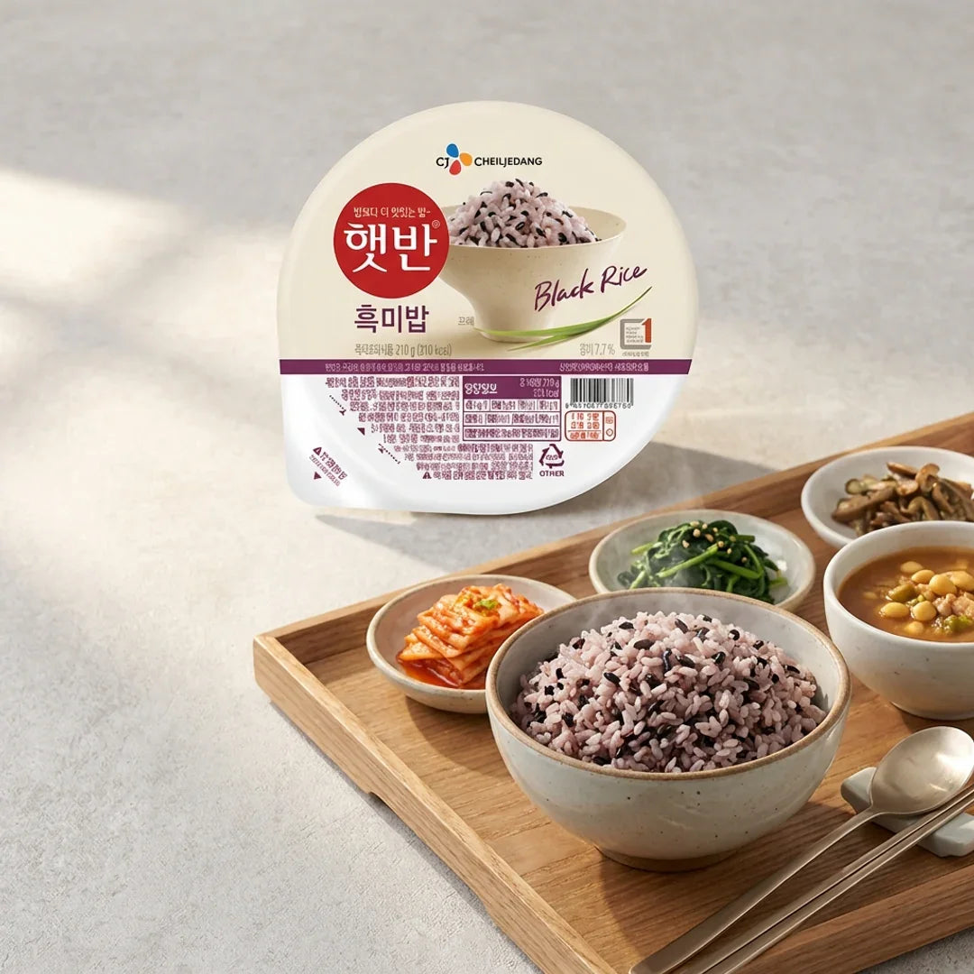 CJ Hetbahn Black Rice 210g