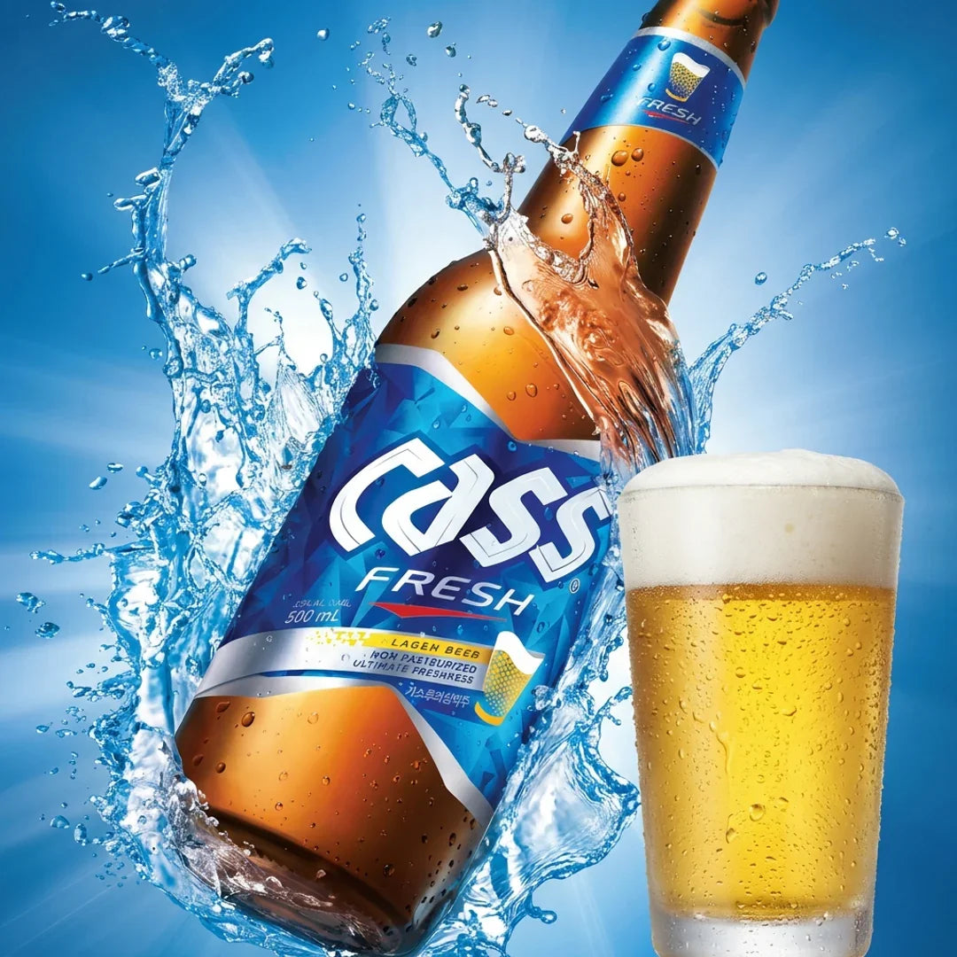 Cass Beer Alc.4.5% 330ml