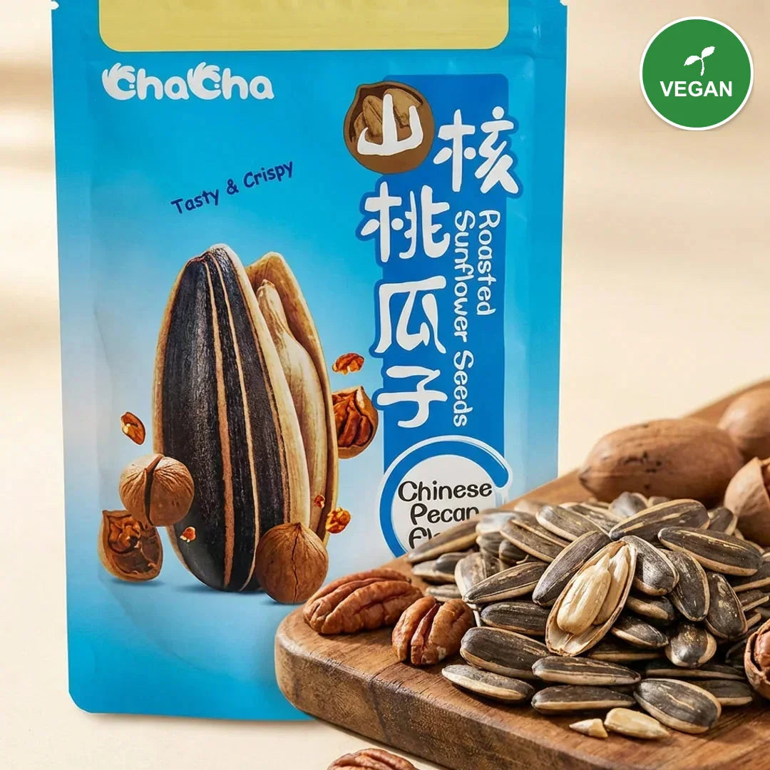 Chacha Sunflower Seeds Savory Flavor 160g - Vegan