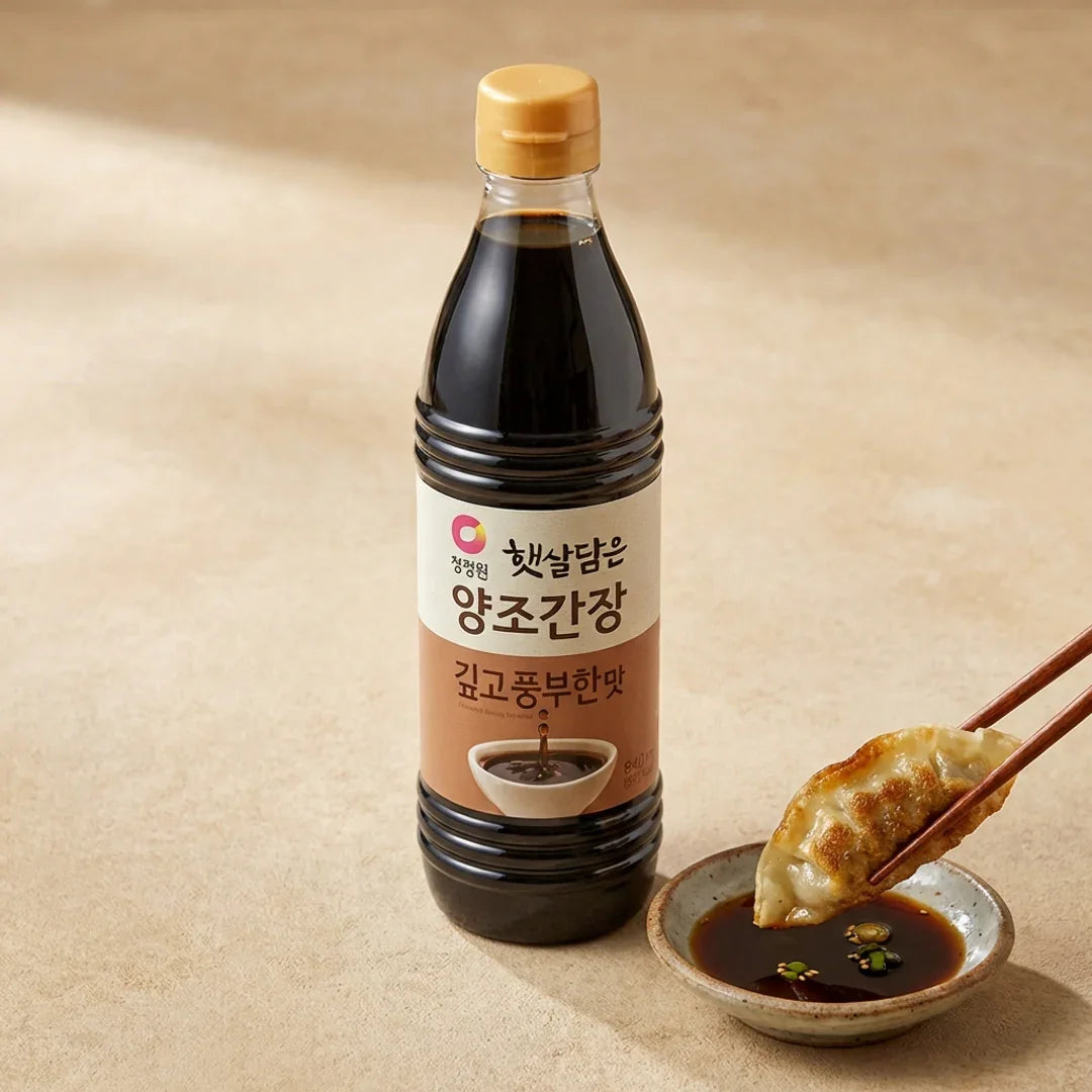 Chungjungone Brewed Soy Sauce Rich & Deep Flavor 500ml