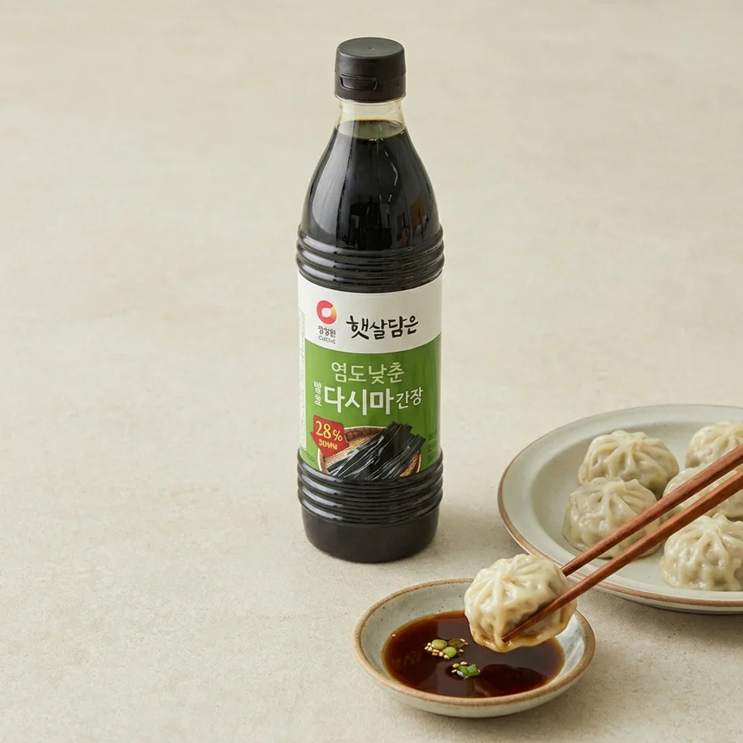 Chungjungone Sunlight Fermented Kelp Soy Sauce Low Sodium 840ml