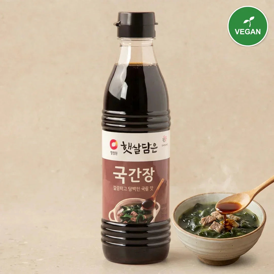 Chungjungone Sunlight Soup Soy Sauce 500ml - Vegan