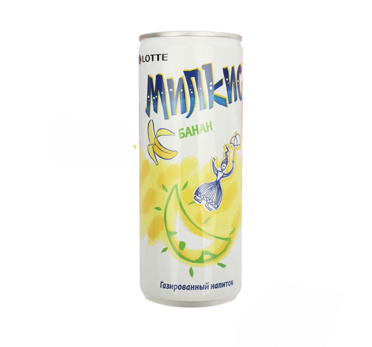 롯데 밀키스 바나나맛 250ml - DotAsia :: 닷아시아 유럽 아시아 식품 온라인몰 | 스페인 한인마트