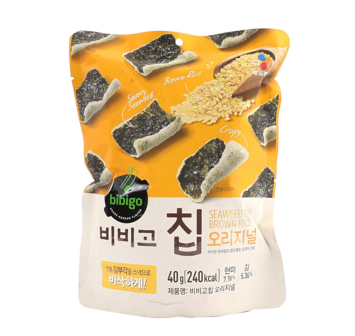비비고칩 김스낵 오리지널 40g - DotAsia :: 닷아시아 유럽 아시아 식품 온라인몰 | 스페인 한인마트