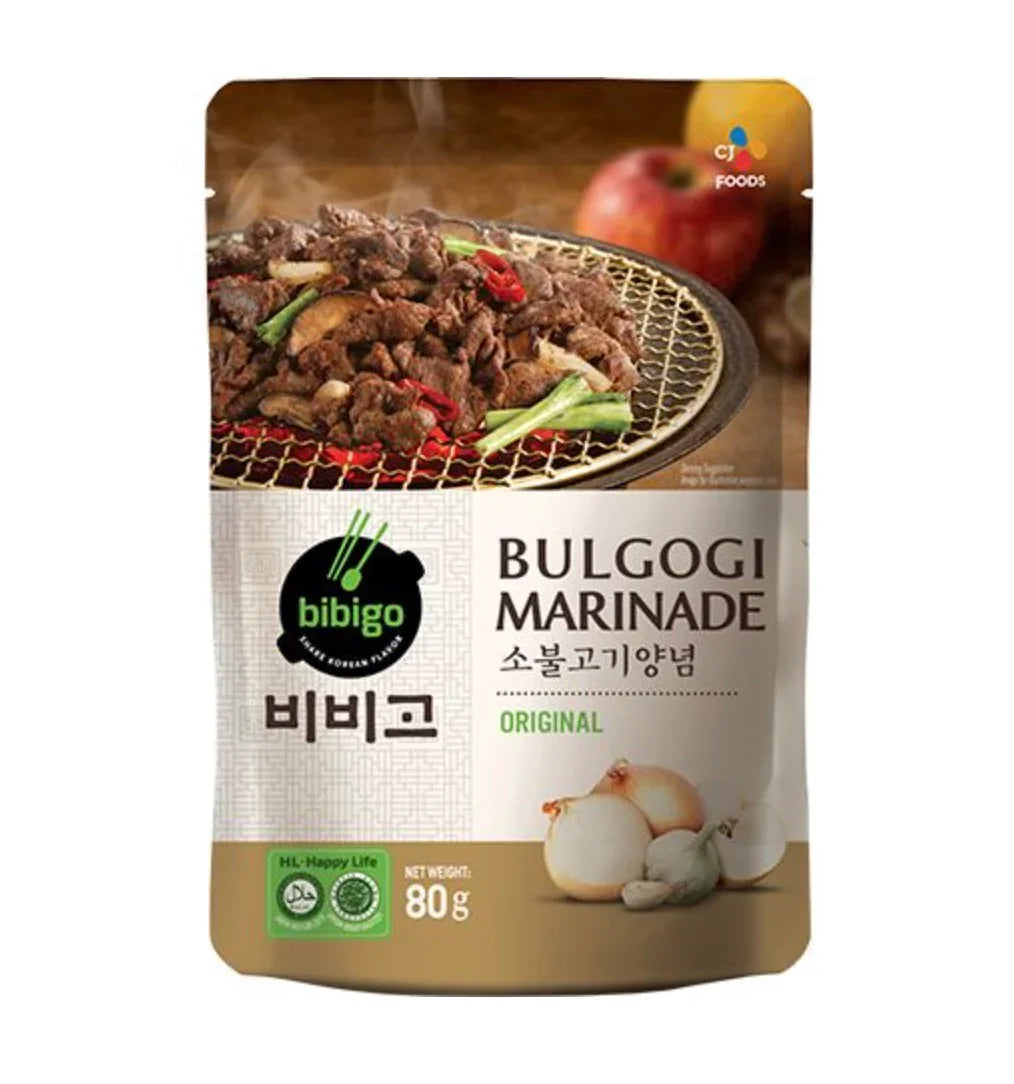 비비고 소불고기 양념 오리지널 80g - DotAsia