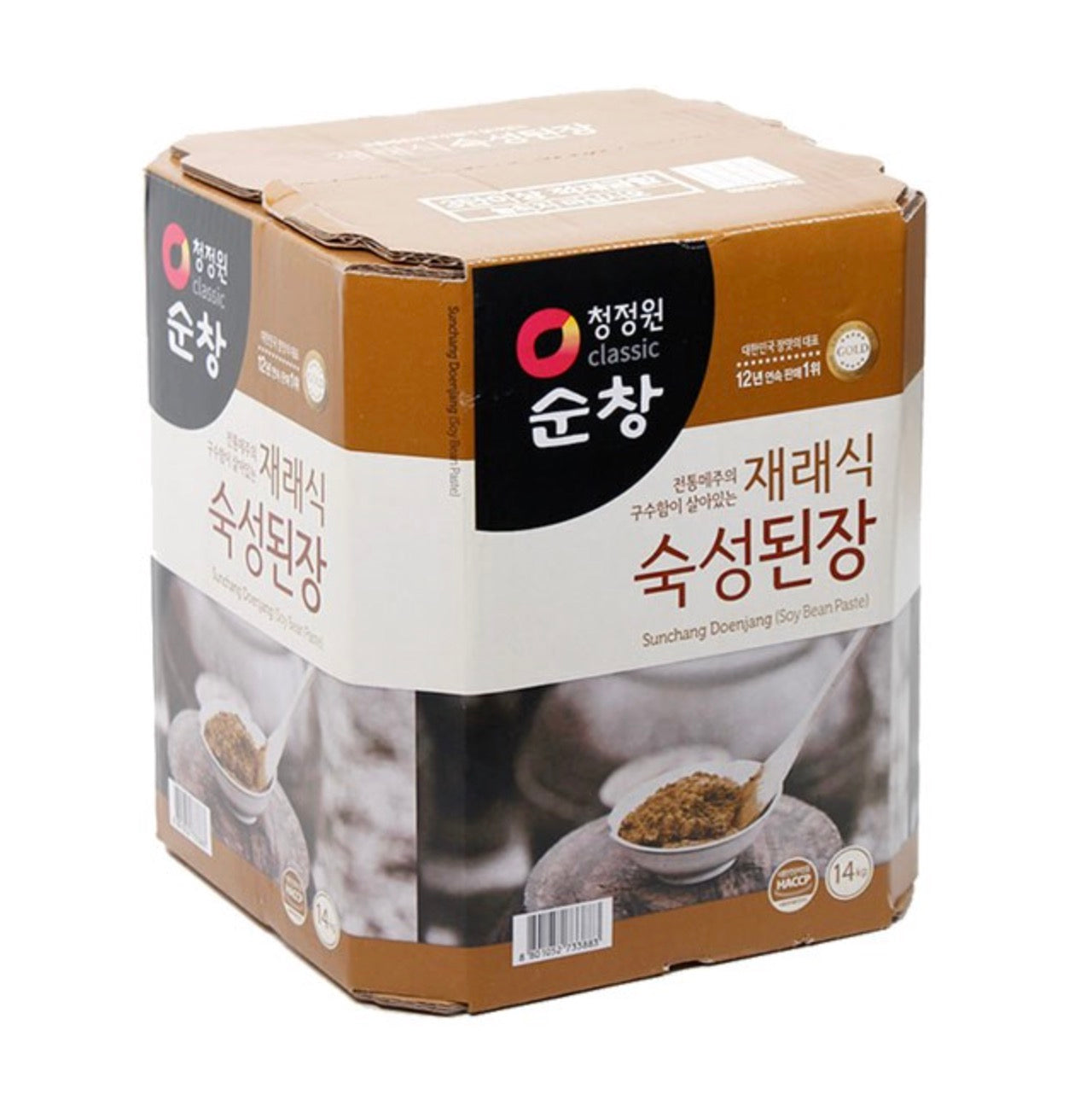 청정원 재래식 안심 생된장 14kg - DotAsia